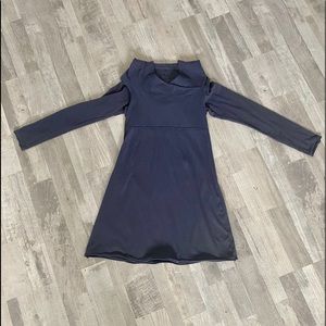 Blue Prana Hoodie Dress, size M